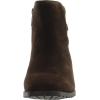 Anne Klein Women’s Caimile Ankle Boot(Dark Brown Suede)