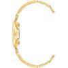 Anne Klein Women’s Genuine Diamond Dial Bangle Watch(Cream/Gold)