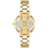 Anne Klein Women’s Genuine Diamond Dial Bangle Watch(Cream/Gold)