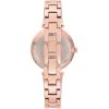 Anne Klein Women’s Genuine Diamond Dial Bangle Watch(Grey/Rose Gold)