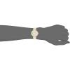 Anne Klein Women’s Genuine Diamond Dial Bangle Watch(Ivory/Gold)