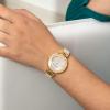 Anne Klein Women’s Genuine Diamond Dial Bangle Watch(Light Pink/Gold)