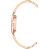 Anne Klein Women’s Genuine Diamond Dial Bangle Watch(Teal/Rose Gold)