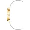 Anne Klein Women’s Glitter Accented Mesh Bracelet Watch(Two Tone)