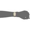 Anne Klein Women’s Leather Strap Watch, AK/3752(Black/Gold)