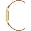 Anne Klein Women’s Leather Strap Watch, AK/3752(Honey Brown/Gold)