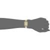 Anne Klein Women’s Leather Strap Watch, AK/3752(White/Gold)