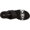 Anne Klein Women’s Maysie-s Wedge Sandal(Clear/Black)