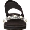 Anne Klein Women’s Maysie-s Wedge Sandal(Clear/Black)