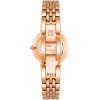 Anne Klein Women’s Premium Crystal Accented Bracelet Watch, AK/2928(Rose Gold/Blue)