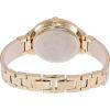 Anne Klein Women’s Premium Crystal Accented Resin Bangle Watch(Cream/Gold)