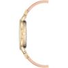 Anne Klein Women’s Premium Crystal Accented Resin Bangle Watch(Light Pink/Gold)
