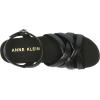 Anne Klein Women’s Valencia Espadrille Wedge Sandal(Black)