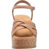 Anne Klein Women’s Valencia Espadrille Wedge Sandal(Tan)