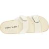 Anne Klein Women’s Vero Wedge Sandal(White)