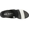 Anne Klein womens Poli(White/Black)