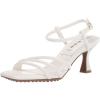Anne Klein Women’s Jelyssa Heeled-Sandals(White)