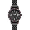 Anne Klein Women’s Premium Crystal Accented Bracelet Watch, AK/2928(Black)