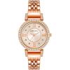 Anne Klein Women’s Premium Crystal Accented Bracelet Watch, AK/2928(Rose Gold)