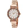 Anne Klein Women’s Premium Crystal Accented Bracelet Watch, AK/2928(Rose Gold/white)