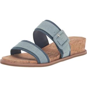 Anne Klein Women’s Brida Slide Sandal(Denim)