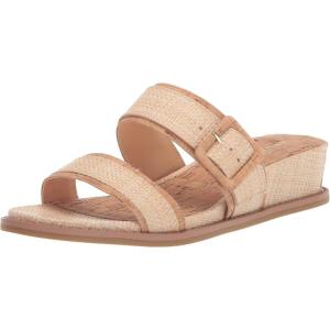Anne Klein Women’s Brida Slide Sandal(Raffia)