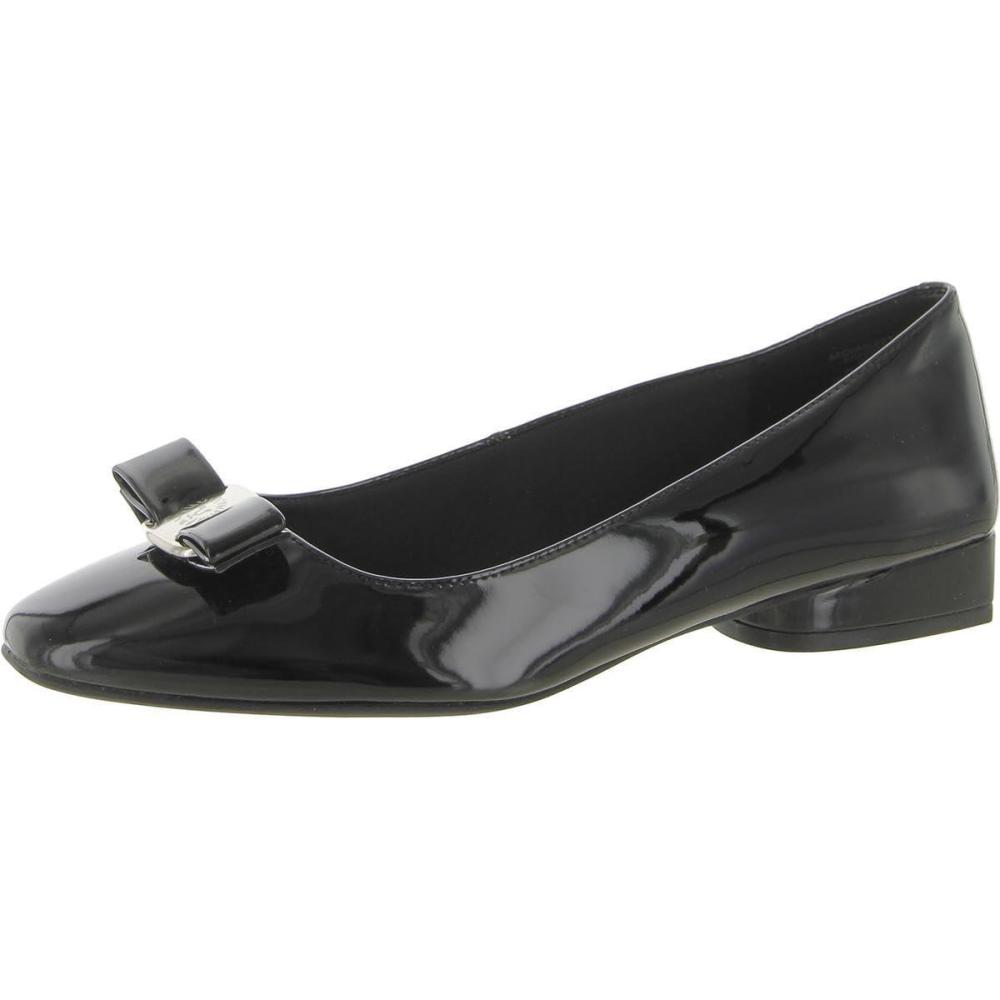 imageAnne Klein Womens Charleston Comfortable Fashion Ballet FlatBlack