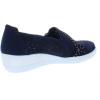 Anne Klein Women’s Bois Senaker Sneaker(Navy)