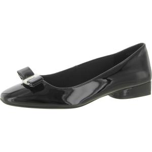 Anne Klein Women’s Charleston Comfortable Fashion Ballet Flat(Black)
