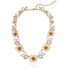 Anne Klein Flower Collar(white)
