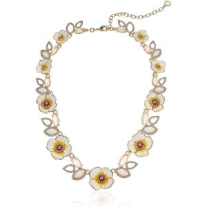 Anne Klein Flower Collar(white)