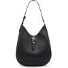 Anne Klein North South Hobo with Sculpted buckle detailing and pouch