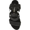 Anne Klein Women’s Barnett Wedge Sandal(Black)