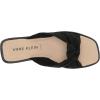 Anne Klein Women’s Deanna Flat Sandal(Black)