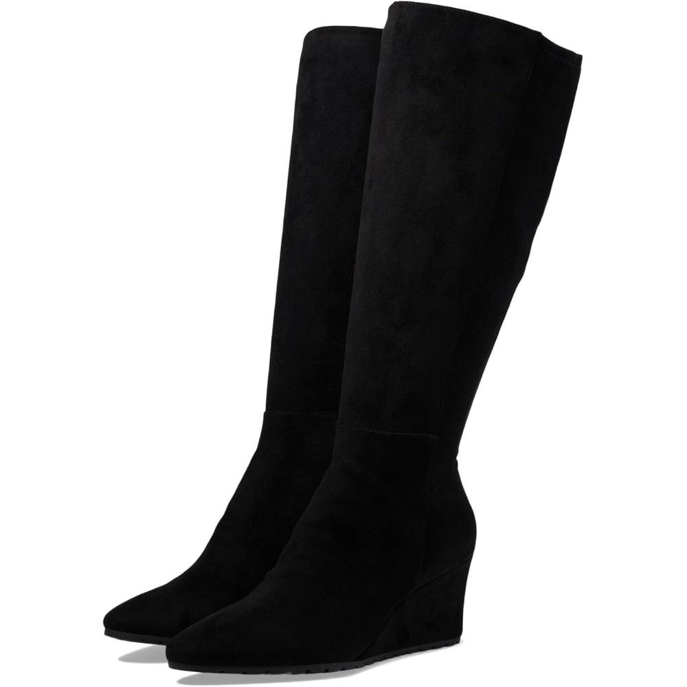 imageAnne Klein womens VellawBlack Suede