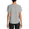 Anne Klein Womens Anne Klein Women’s Short Sleeve Polka Dot Top(Anne White/Anne Black)