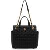 Anne Klein Small Ruched tote with convertible strap
