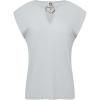 Anne Klein Women’s Textured Knit Crepe Ext Shldr Keyhole to(Soft Aloe)