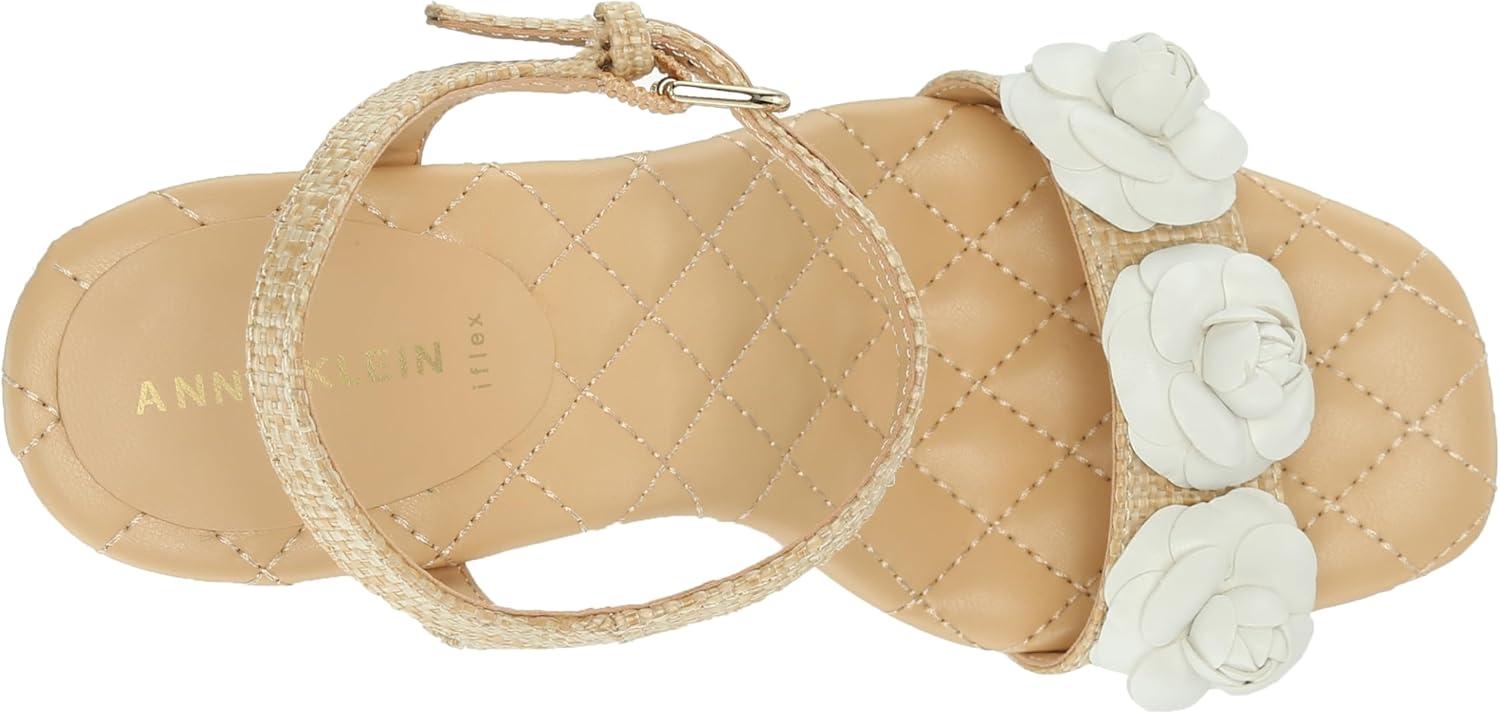 imageAnne Klein Womens Yardley Heeled SandalNaturalMulti