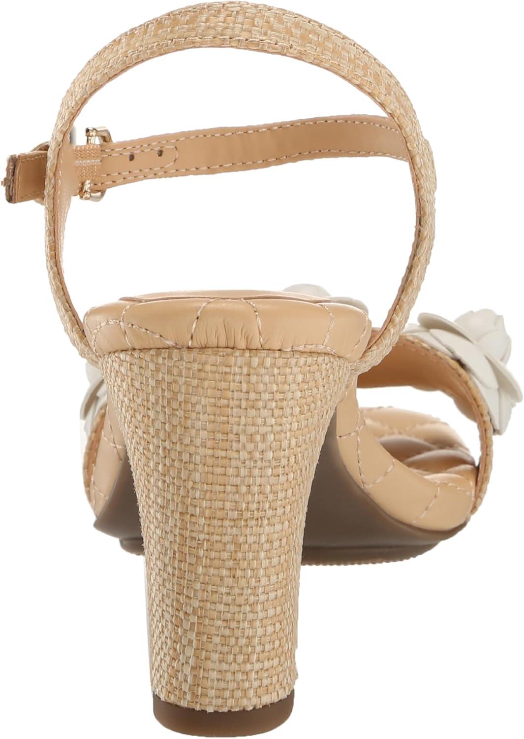 imageAnne Klein Womens Yardley Heeled SandalNaturalMulti