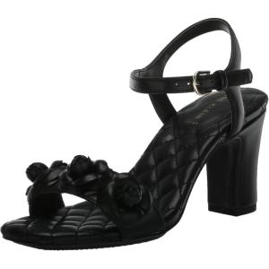 Anne Klein Women’s Yardley Heeled Sandal(Black)