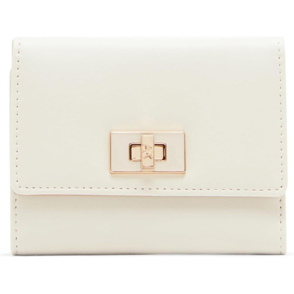 imageAnne Klein AK Medium Flap Wallet with Enamel Turn lock