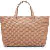 Anne Klein womens Anne Klein Large Ruched Top Handle Tote Bag(Timeless Taupe)