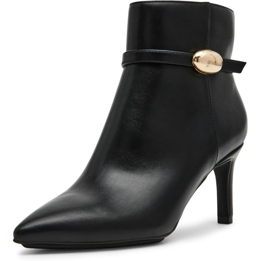 imageAnne Klein Womens Margie Ankle BootBlack Smooth