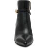 Anne Klein Women’s Margie Ankle Boot(Black Smooth)