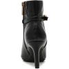 Anne Klein Women’s Margie Ankle Boot(Black Smooth)
