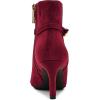 Anne Klein Women’s Margie Ankle Boot(Burgundy)