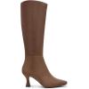 Anne Klein Women’s Perfektion Mid Calf Boot, Taupe, 7.5