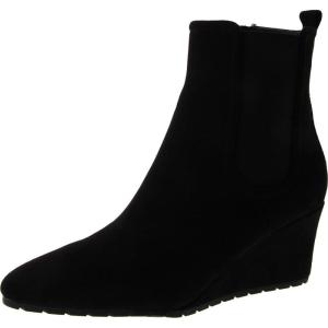 Anne Klein womens Viki(Black Suede)