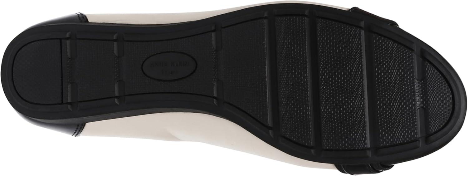 imageAnne Klein Womens Able Comfortable Ballet FlatCreamBlack